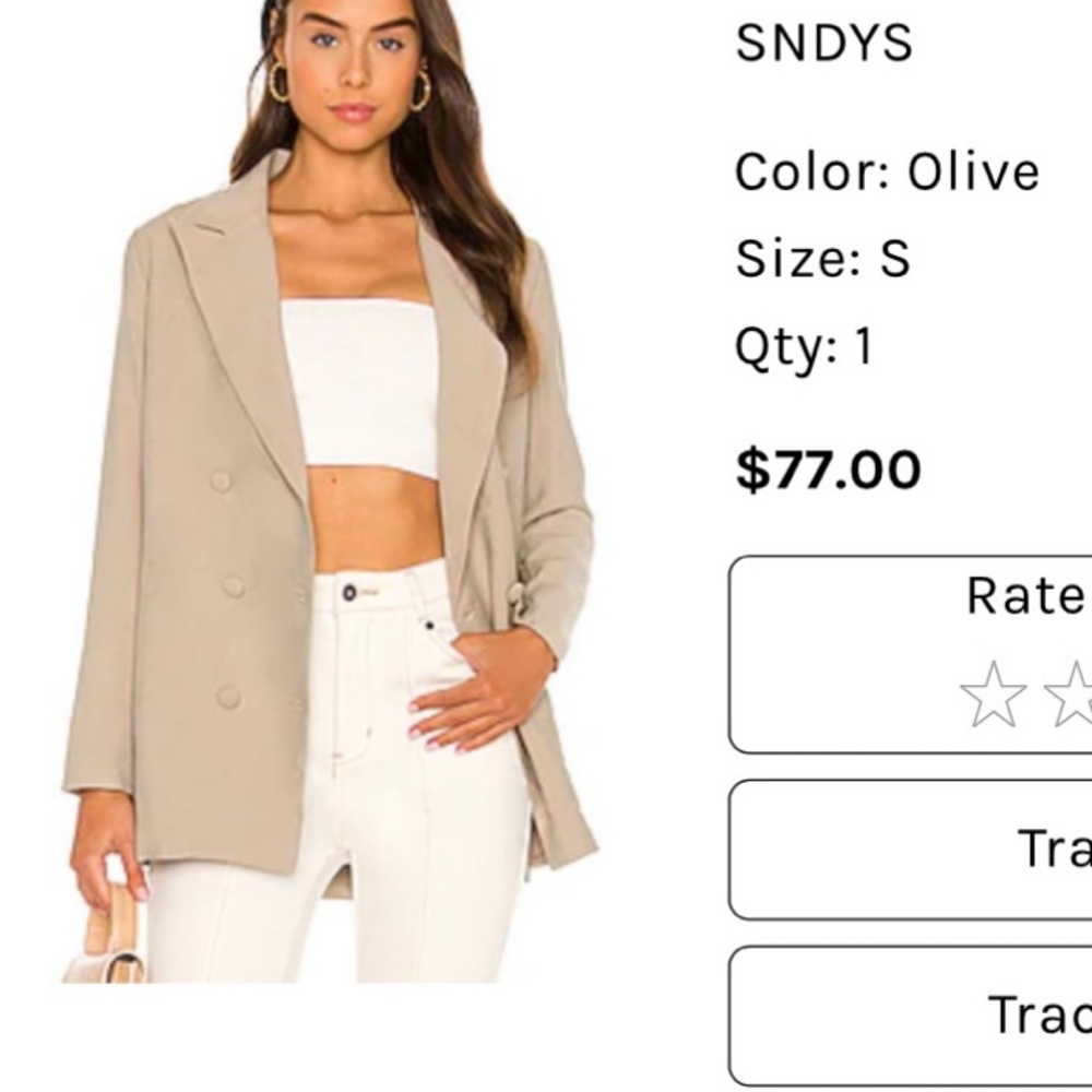 Tan Women's Blazer